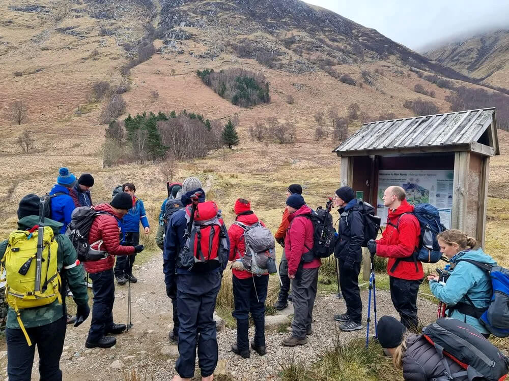 Overlimits hiking or a team-building adventure