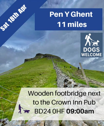 Saturday 18th April Pen y Ghent Free event